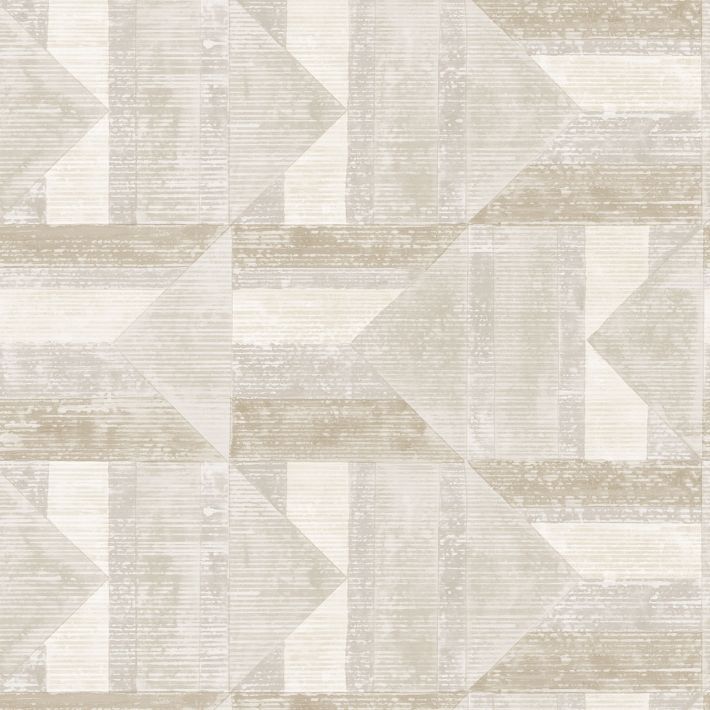 Quilted Patchwork Peel & Stick Wallpaper | West Elm (US)