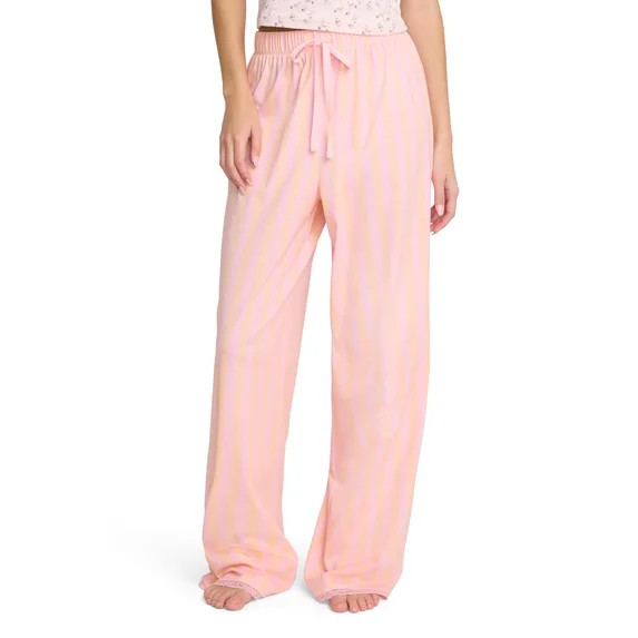 Mills by Millie Bobby Brown Women's Printed Sleep Pant w/ Lace Trim, Sizes XS-XXXL | Walmart (US)