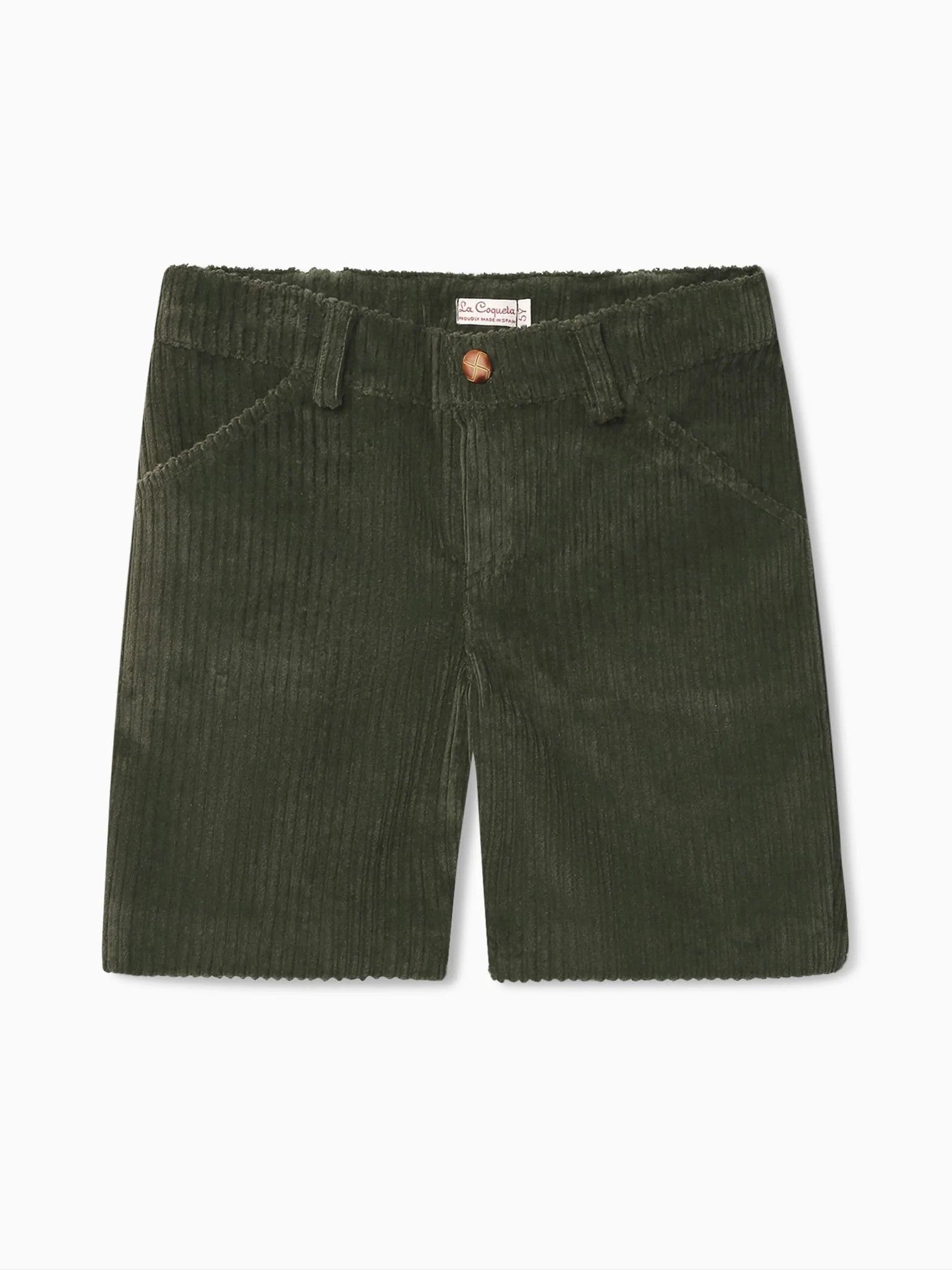 Green Lucas Boy Shorts | La Coqueta (US)