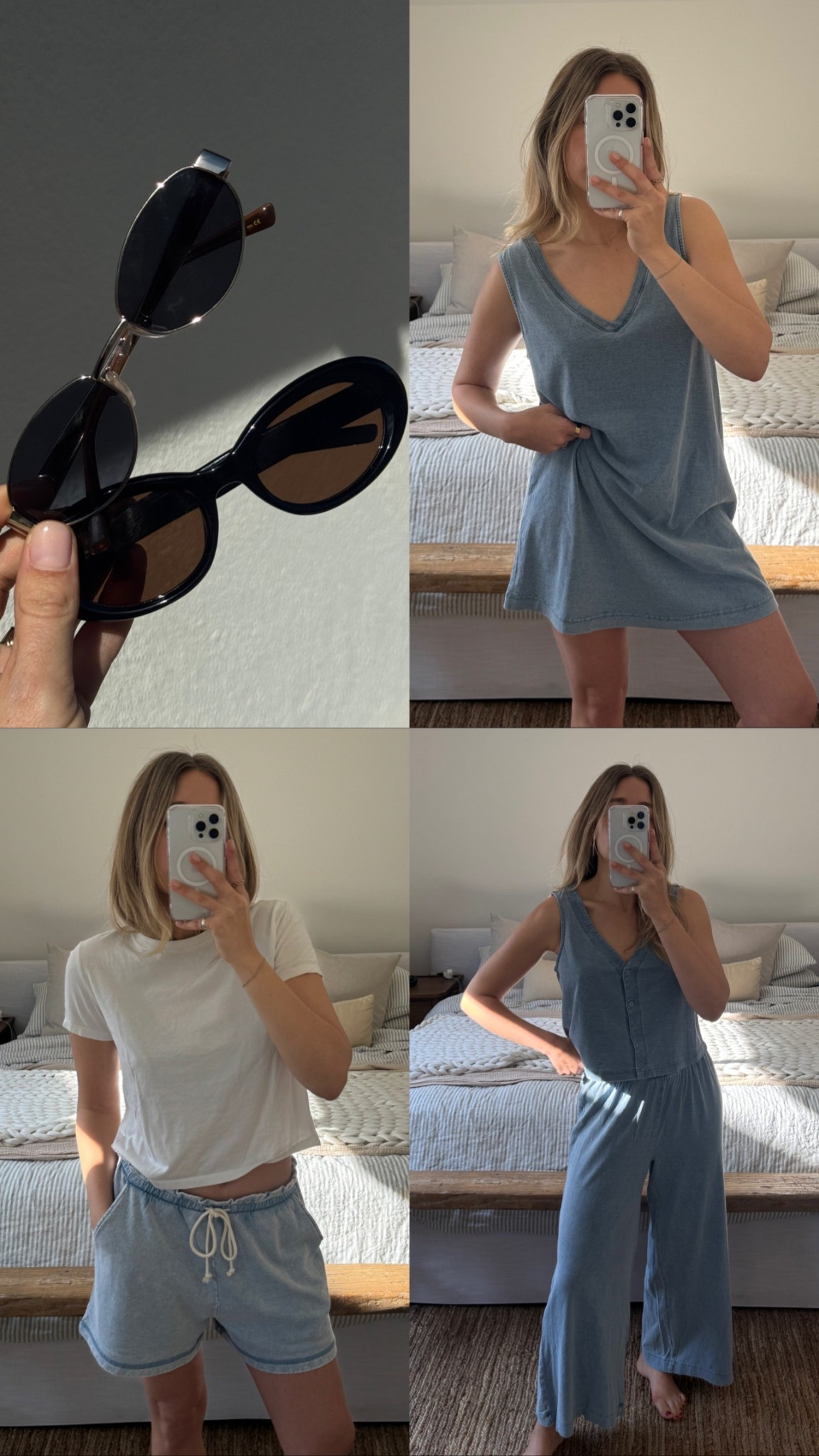 New arrivals from Z Supply! Loving their new sunglasses ( all polarized and under $100 ) and these comfy basics for spring & summer styling! Cute but also realistic for chasing around a toddler all day :) 

#LTKFamily #LTKStyleTip #LTKFindsUnder100