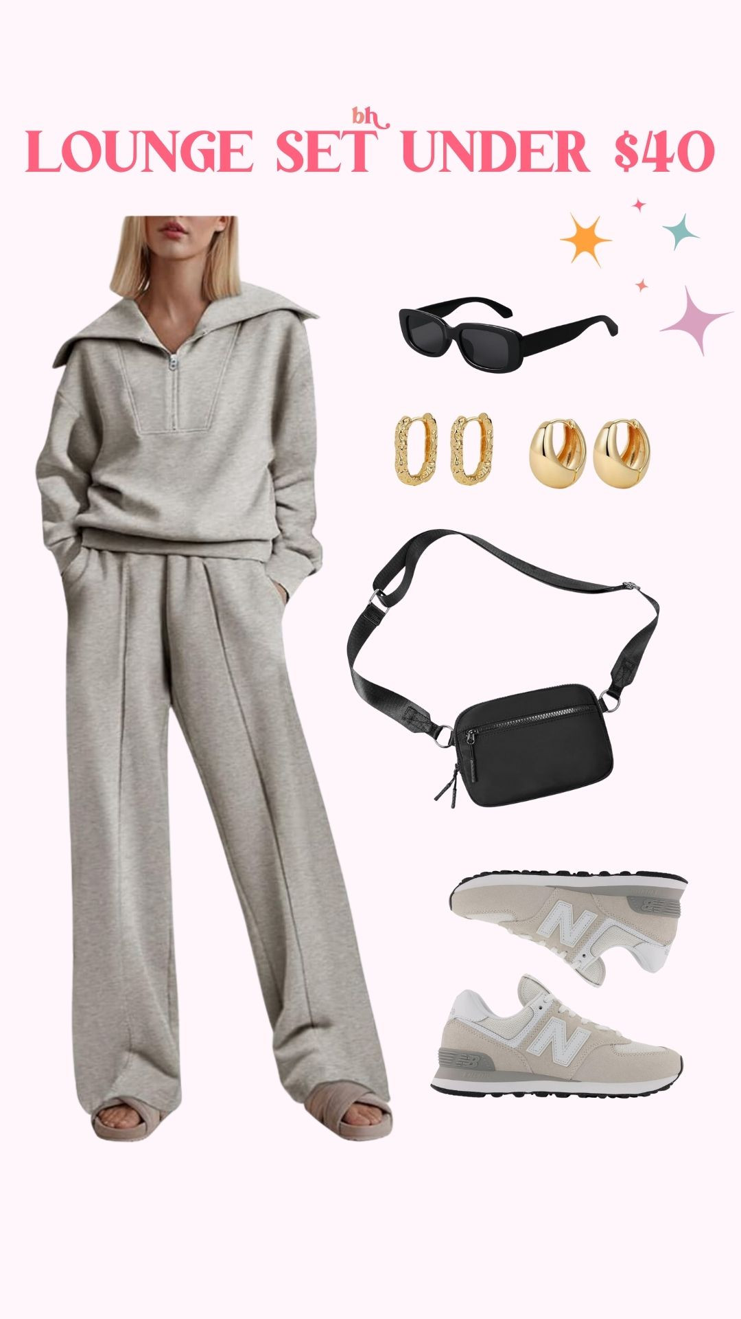 This adorable lounge set is under $40! Talk about the perfect outfit for running errands or your other regular mom duties! 

#LTKFitness #LTKFindsUnder50 #LTKStyleTip