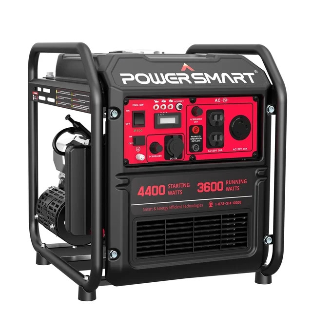 POWERSMART 4400-Watt Gas Powered Inverter Generator for Outdoor and Home Use, EPA Compliant | Walmart (US)