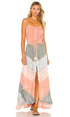 Tiare Hawaii Ryden Maxi Dress in Nata Mauve & Grey from Revolve.com | Revolve Clothing (Global)