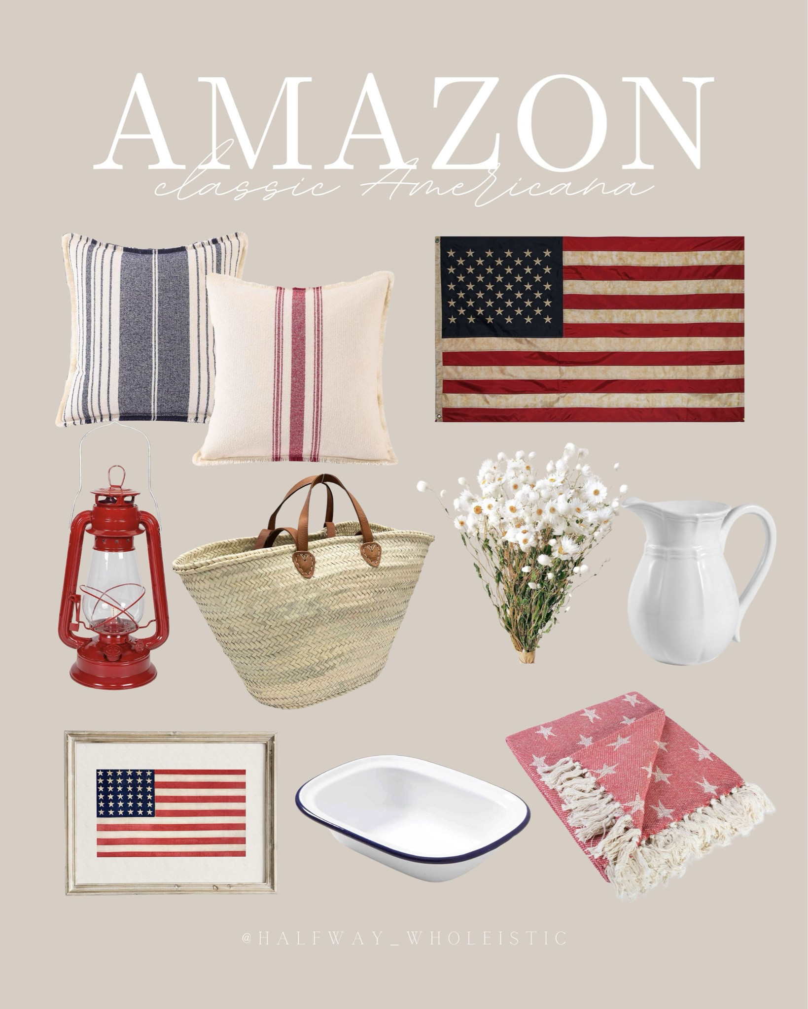 Amazon classic Americana finds! 

#LTKHome #LTKSeasonal #LTKStyleTip