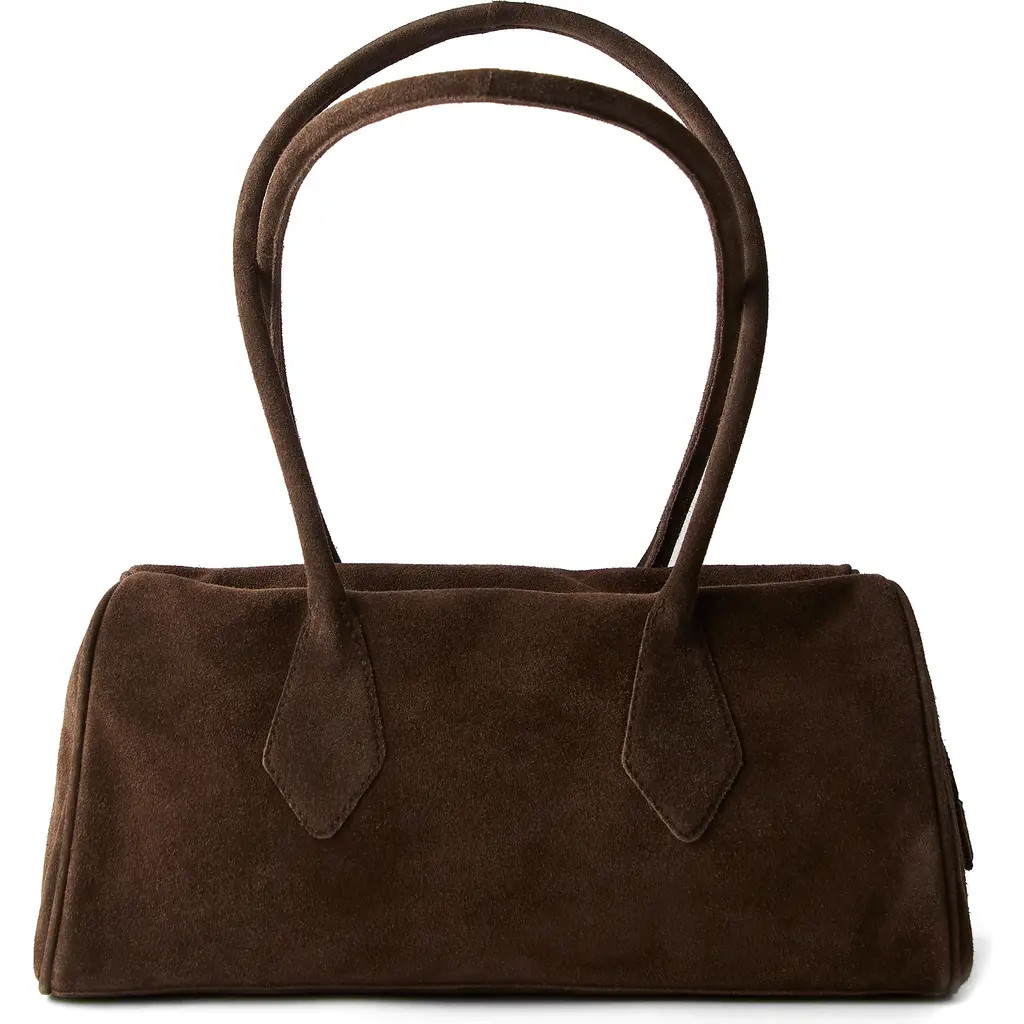 Free People Sierra Shoulder Bag in Chocolate at Nordstrom | Nordstrom