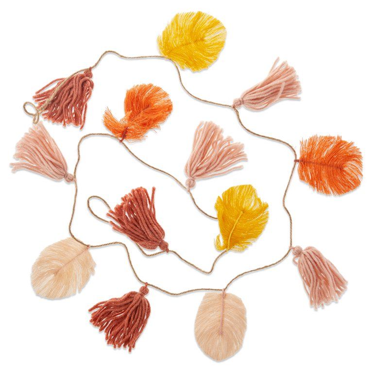 Way To Celebrate Harvest 6FT Tassel Garland | Walmart (US)