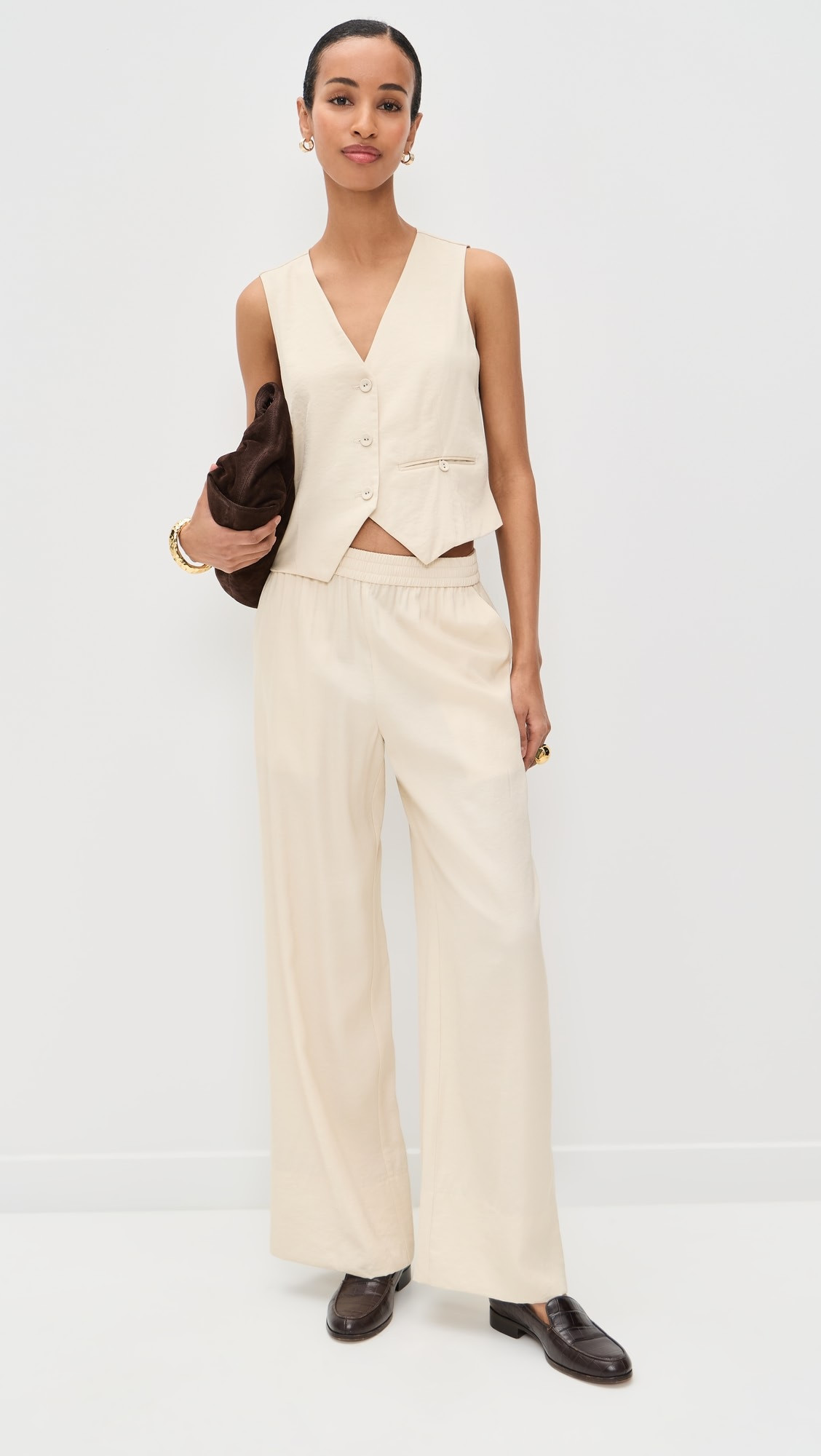 Arden Satin Pants | Shopbop
