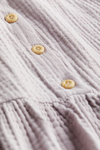 Short-sleeved Dress - Light dusty purple - Kids | H&M US | H&M (US + CA)