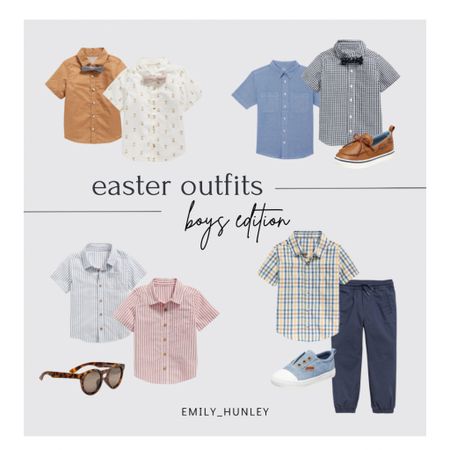Boys Easter Outfit ideas 🌷 most are from Old Navy- 30% off at checkout! 

#LTKfit #LTKSeasonal #LTKkids