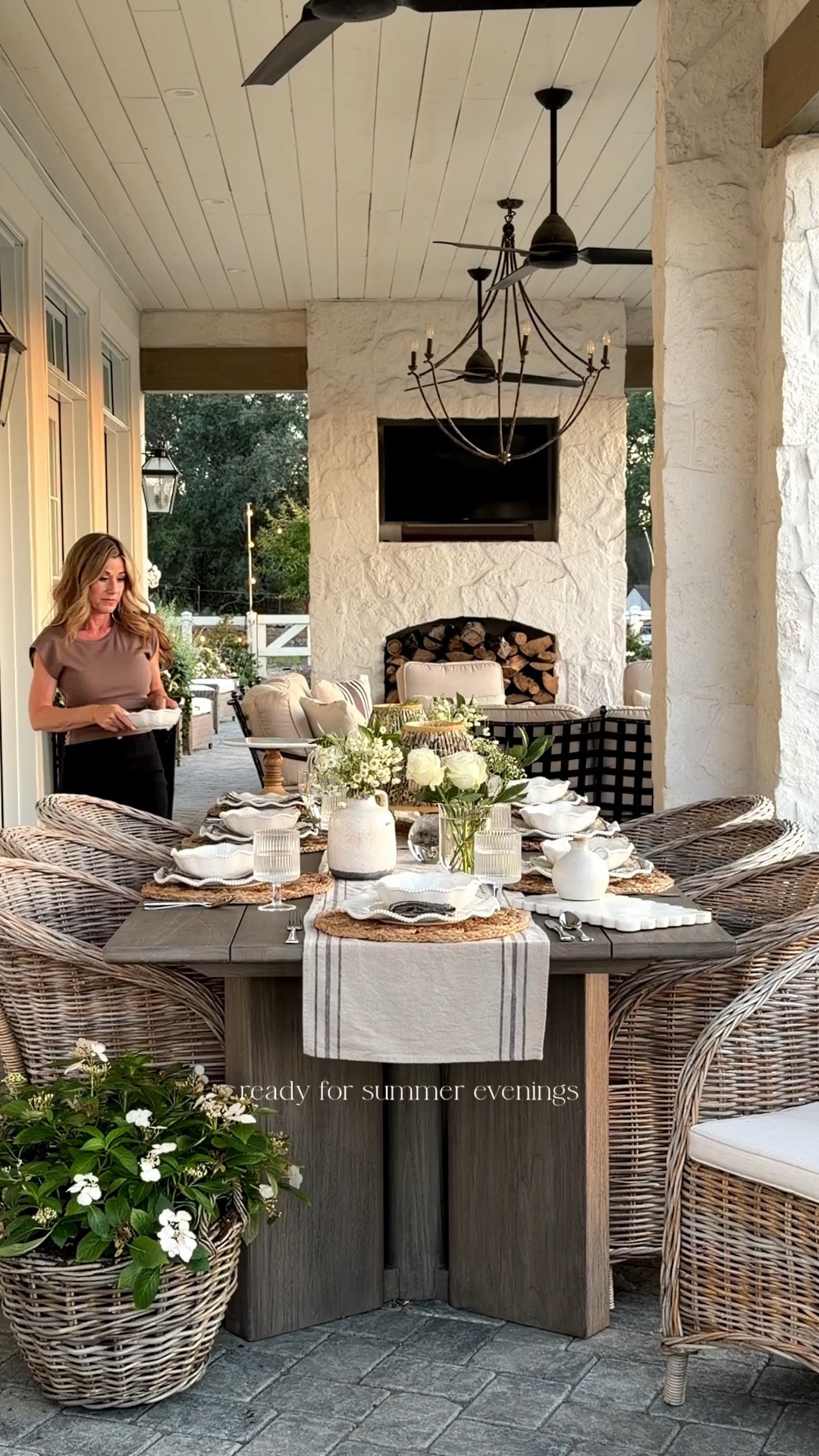 Including all my outdoor furniture and tablescape must haves!  Summer is almost here!  Included the checkerboard tile I used by the outdoor fireplace.  We used matte white & matte silver!

#LTKSaleAlert #LTKHome #LTKmomlife
