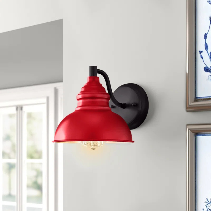 Lund Steel Armed Sconce | Wayfair North America