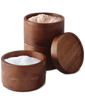 Tools and Gadgets Wooden 3-Tier Stacking Salt Box | Macy's Canada
