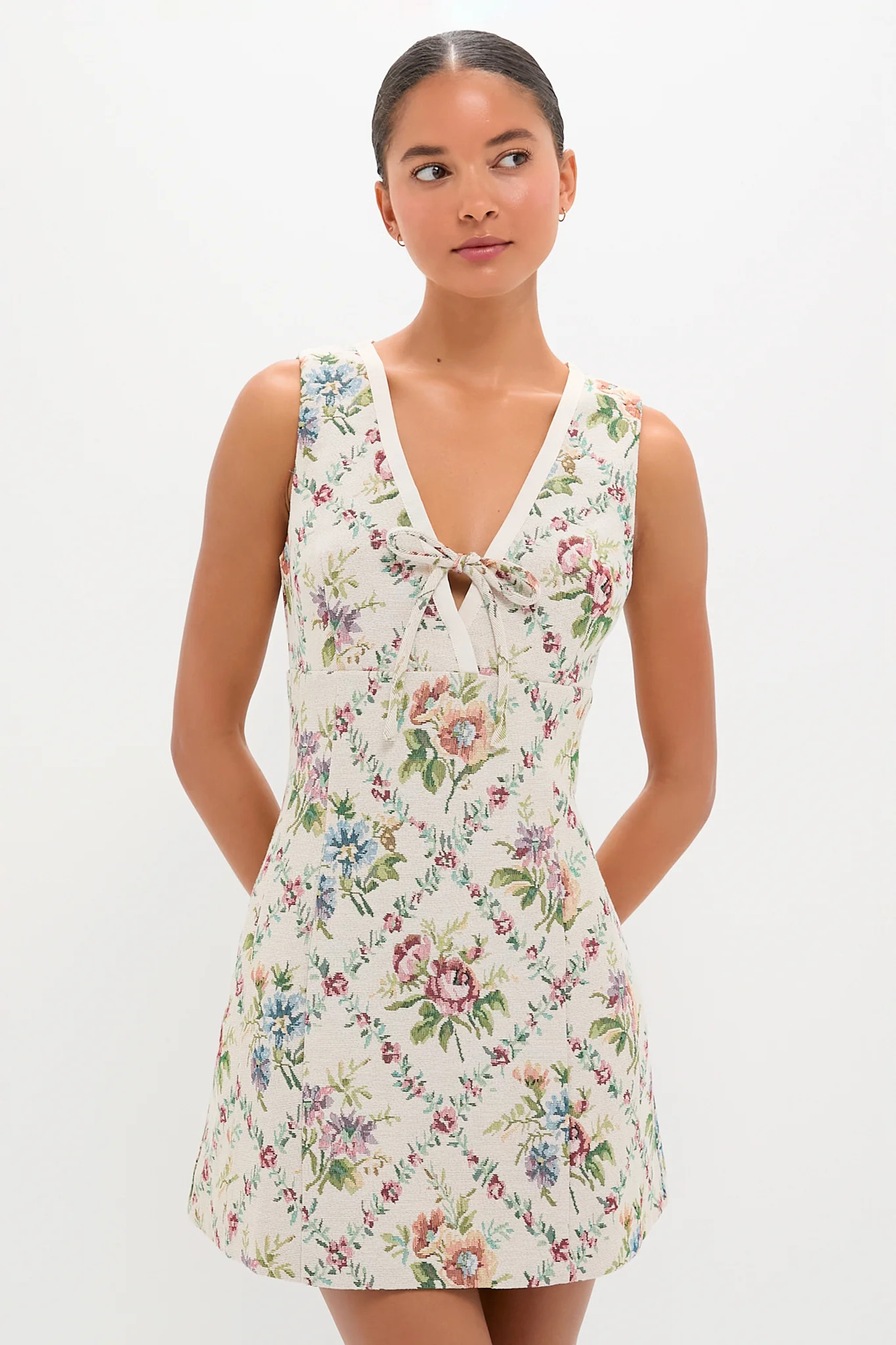 Tapestry Trellis Daria Mini Dress | Tuckernuck (US)