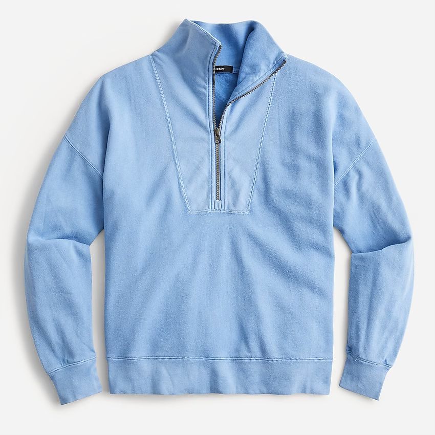 Magic Rinse™ half-zip sweatshirt | J.Crew US