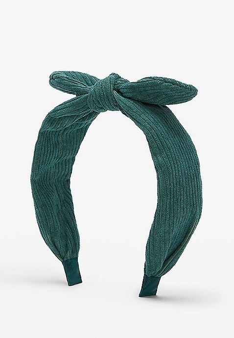 Girls Green Knotted Headband | Maurices