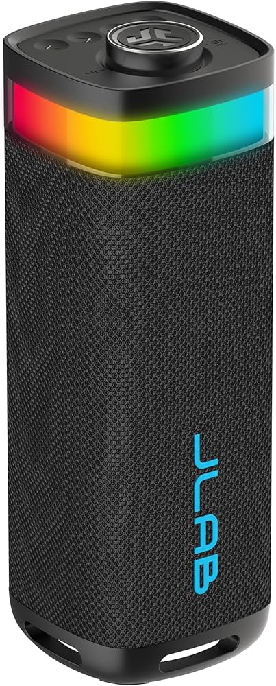 JLab JBuds Party Portable Bluetooth Speaker, 2 Full-Range Drivers + 2 Passive Woofers, IP56 Water... | Amazon (US)