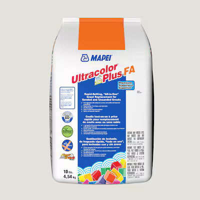 MAPEI Ultracolor Plus FA Avalanche #5038 All-in-one Grout (10-lb) | Lowe's