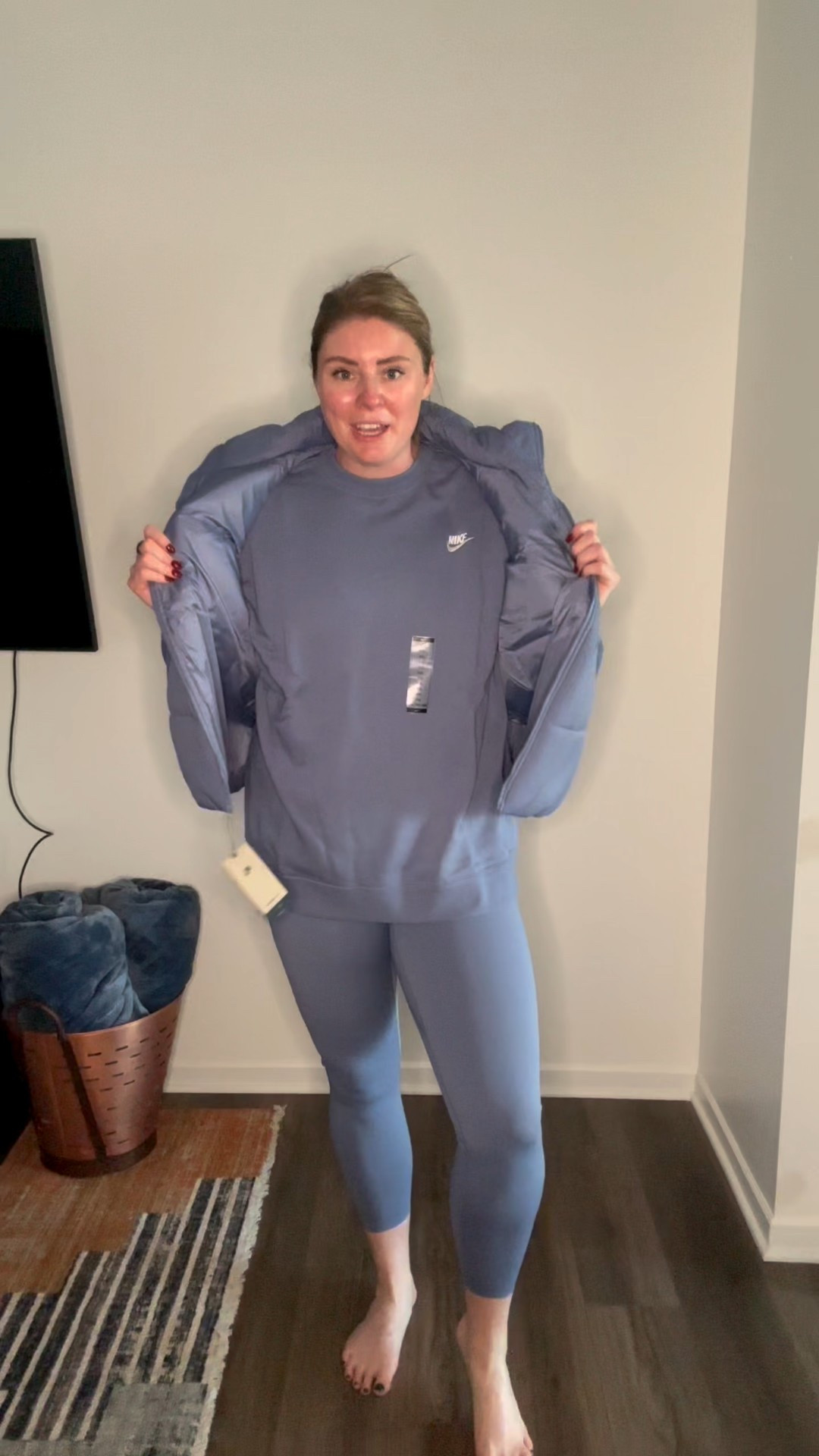 We love a monochromatic look, and if it’s comfortable, it’s even better!!
Yes, these leggings have POCKETS! 😎

Vest - I’m wearing XXL, available in XS-XXL and multiple colors 
Crewneck - I’m wearing XXL, available in XS-3X and multiple colors
Leggings - I’m wearing XXL, available in XXS-XXL, and comes in multiple colors 

plus size fashion, plus size activewear, mid size activewear, activewear sets, monochromatic, affordable fashion, athleisuree

#LTKCyberWeek #LTKActive #LTKPlusSize