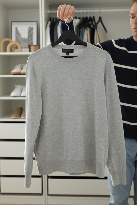 SS Essentials: Grey cotton sweaterr

#LTKMens