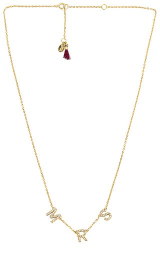 Mrs. Necklace in Gold | Revolve Clothing (Global)