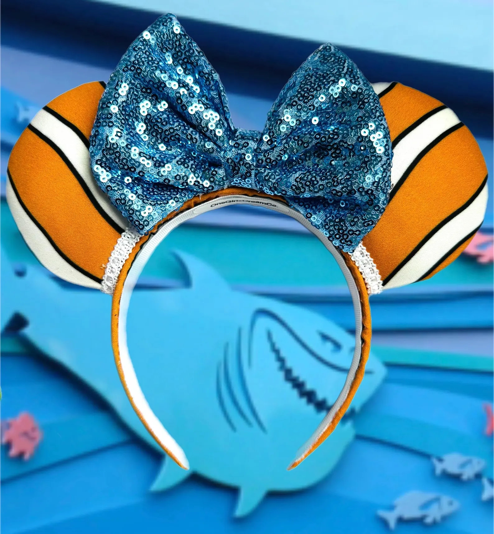 Finding Nemo Mouse Ears, Nemo Headband | Etsy (US)