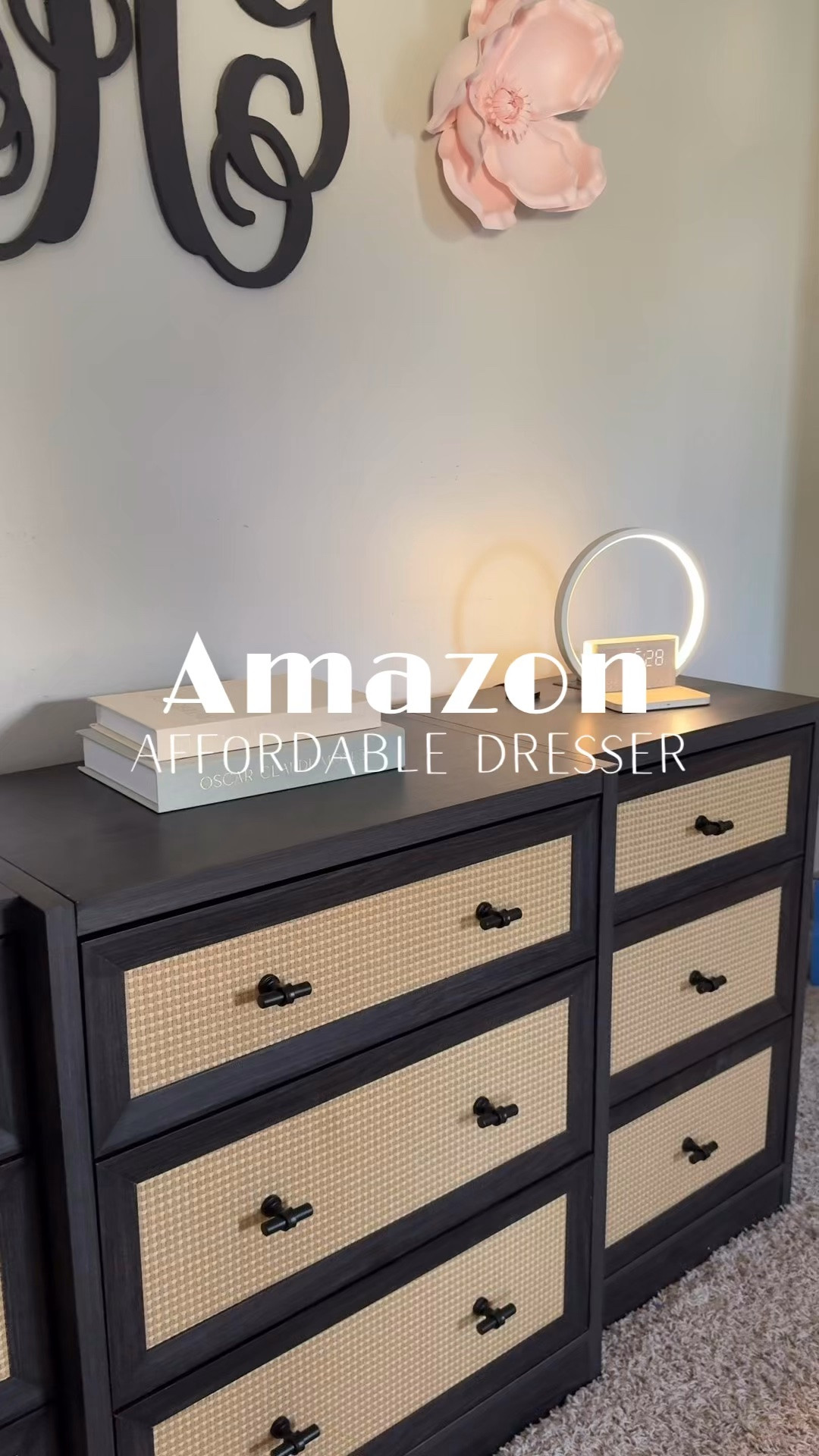 This dresser has been such a good find 🤎 I love the warm wood look, the clean modern style, and all the extra storage it gives us without taking up a ton of space. It looks way more expensive than it is and works beautifully for keeping everything organized. Linking it here if you’ve been looking for an affordable dresser that still looks stylish! ✨

#LTKHome #LTKFinds #HomeDecor #BedroomDecor #Dresser #AffordableHomeDecor #HomeOrganizatio