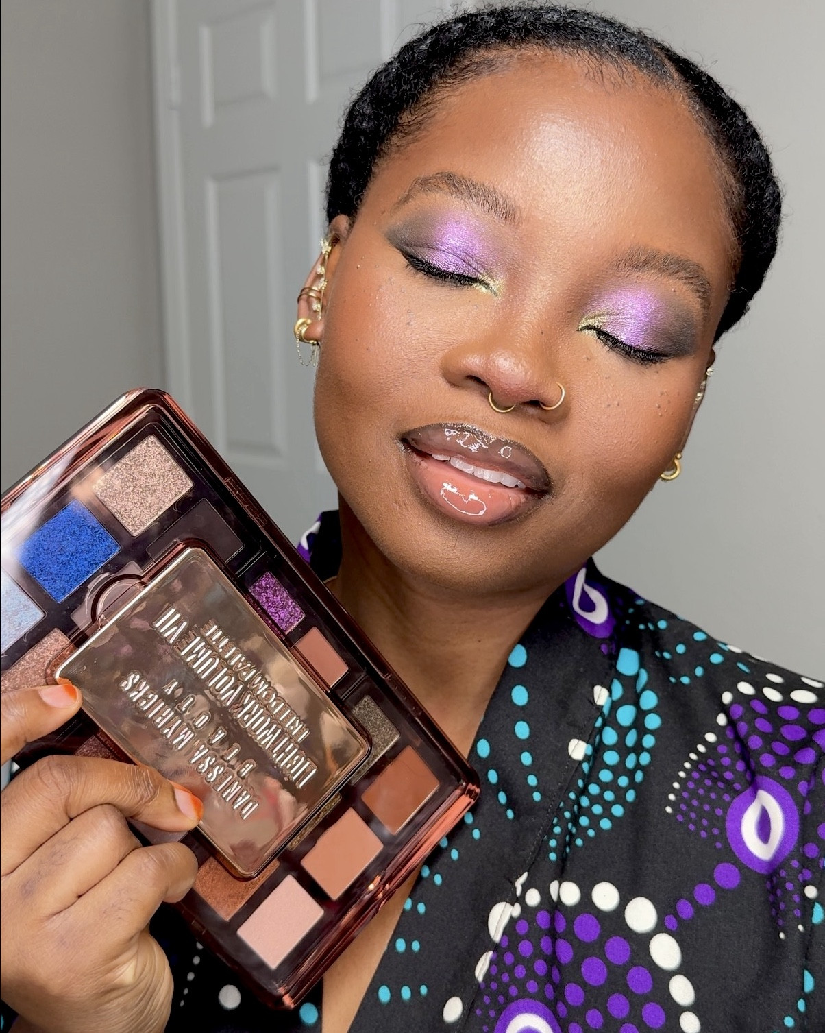 I’m having fun experimenting with eyeshadow looks. It might not be perfect but I’m trying! 💜 I used the Danessa Myricks Beauty Lightwork Volume VII Freedom Eye Shadow Palette to achieve this look 

#LTKBeauty #LTKValentine #LTKgrwm