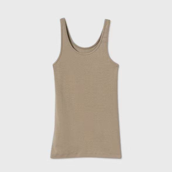 Women's Slim Fit Any Day Tank Top - A New Day™ | Target