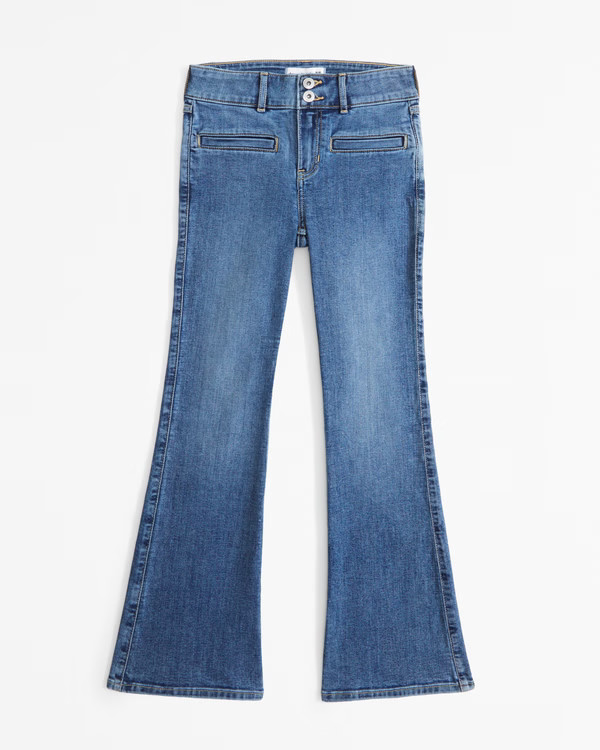 high rise flare jeans | Abercrombie & Fitch (US)