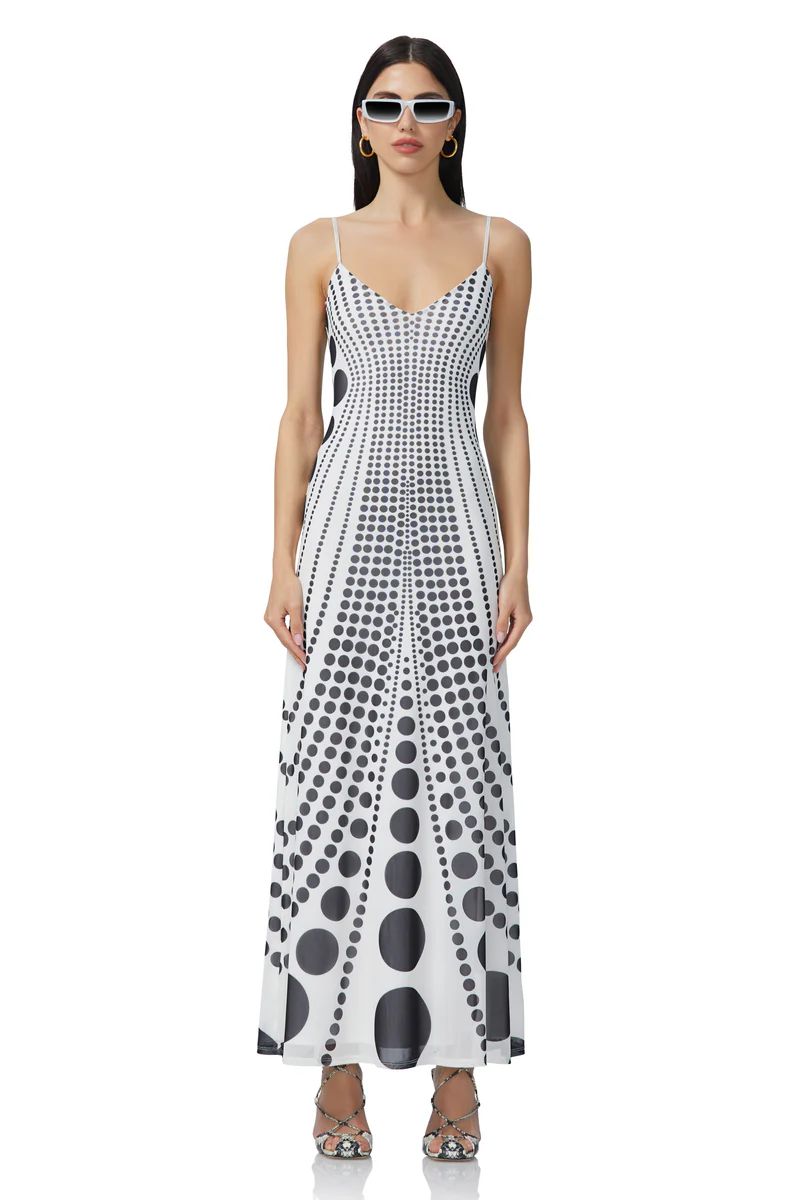Ember Midi Dress - Illusion Dot | ShopAFRM