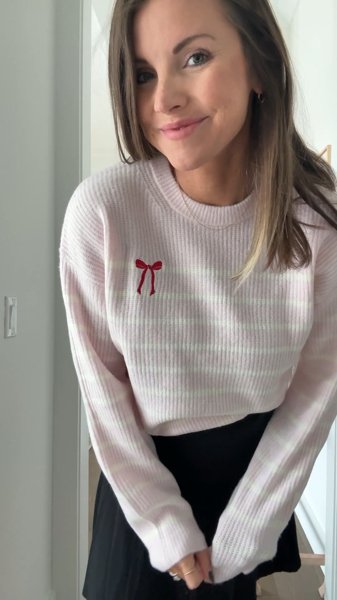 The cutest holiday sweaters are only $15!!!! I love all of these!! Wearing a M for an oversized fit (and for the bump) but run TTS! 

#LTKFindsUnder50 #LTKStyleTip #LTKSaleAlert