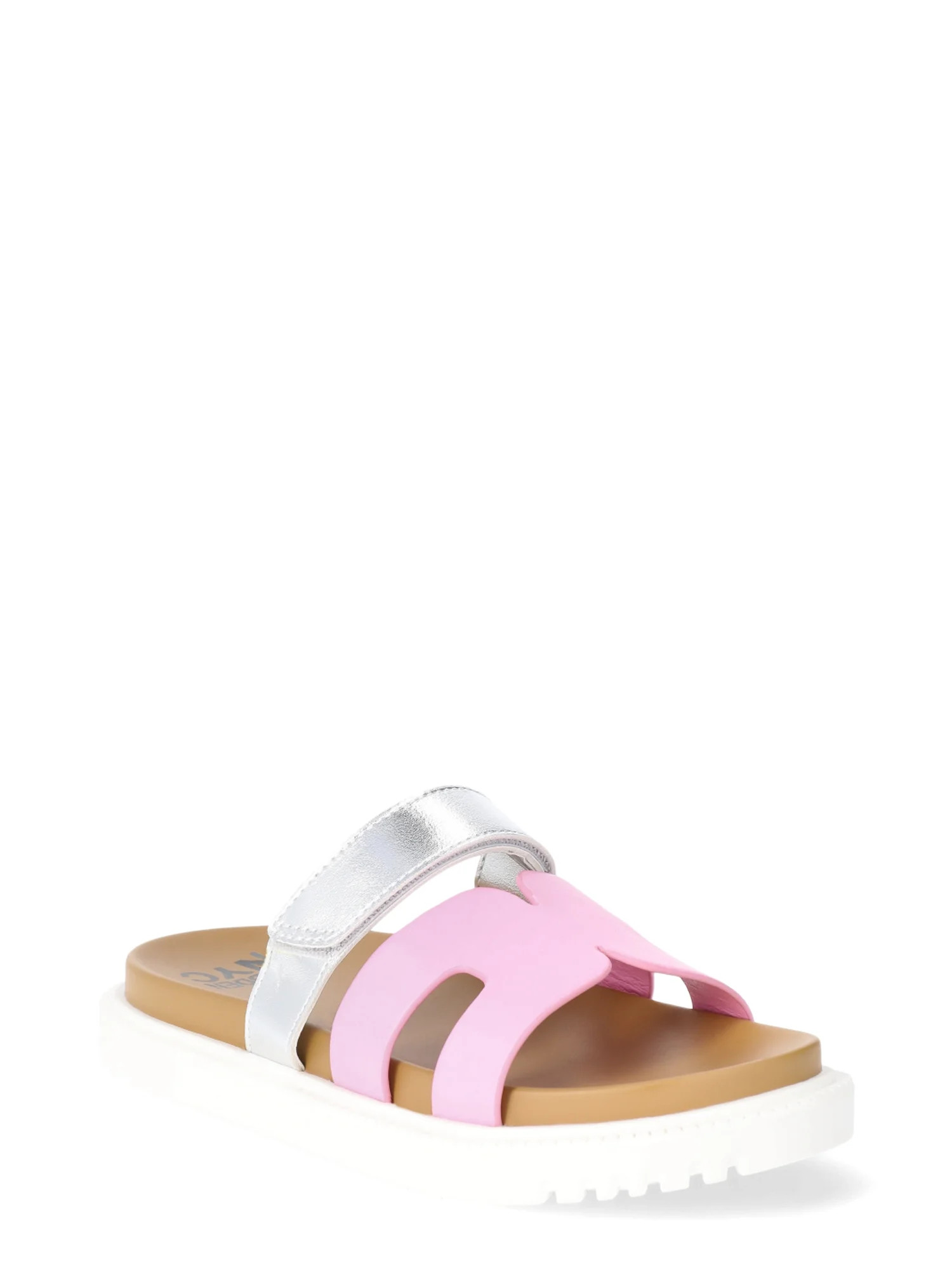 Madden NYC Little and Big Girls’ Haley Slide Sandals | Walmart (US)