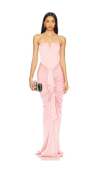 Selena Gown in Pink | Revolve Clothing (Global)