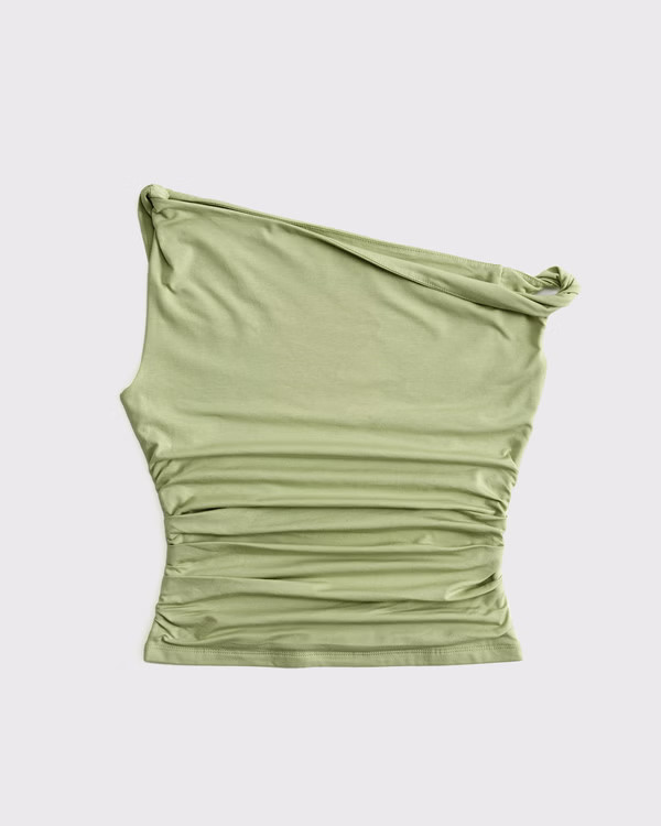 Asymmetrical Twist Top | Abercrombie & Fitch (US)