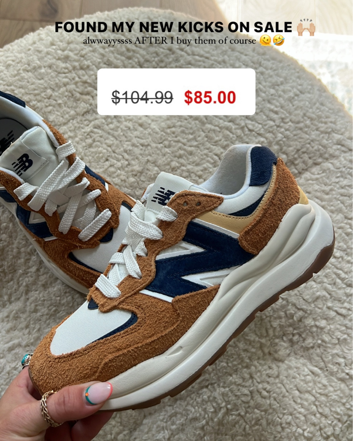 NEW IN & ON SALE new balance sneakers to take you into fall! SO COMFY! No wear in time. I went up half a size which I def recommend. I am ALWAYS a true size 6 & I got 6.5 

#LTKshoecrush #LTKunder100 #LTKsalealert