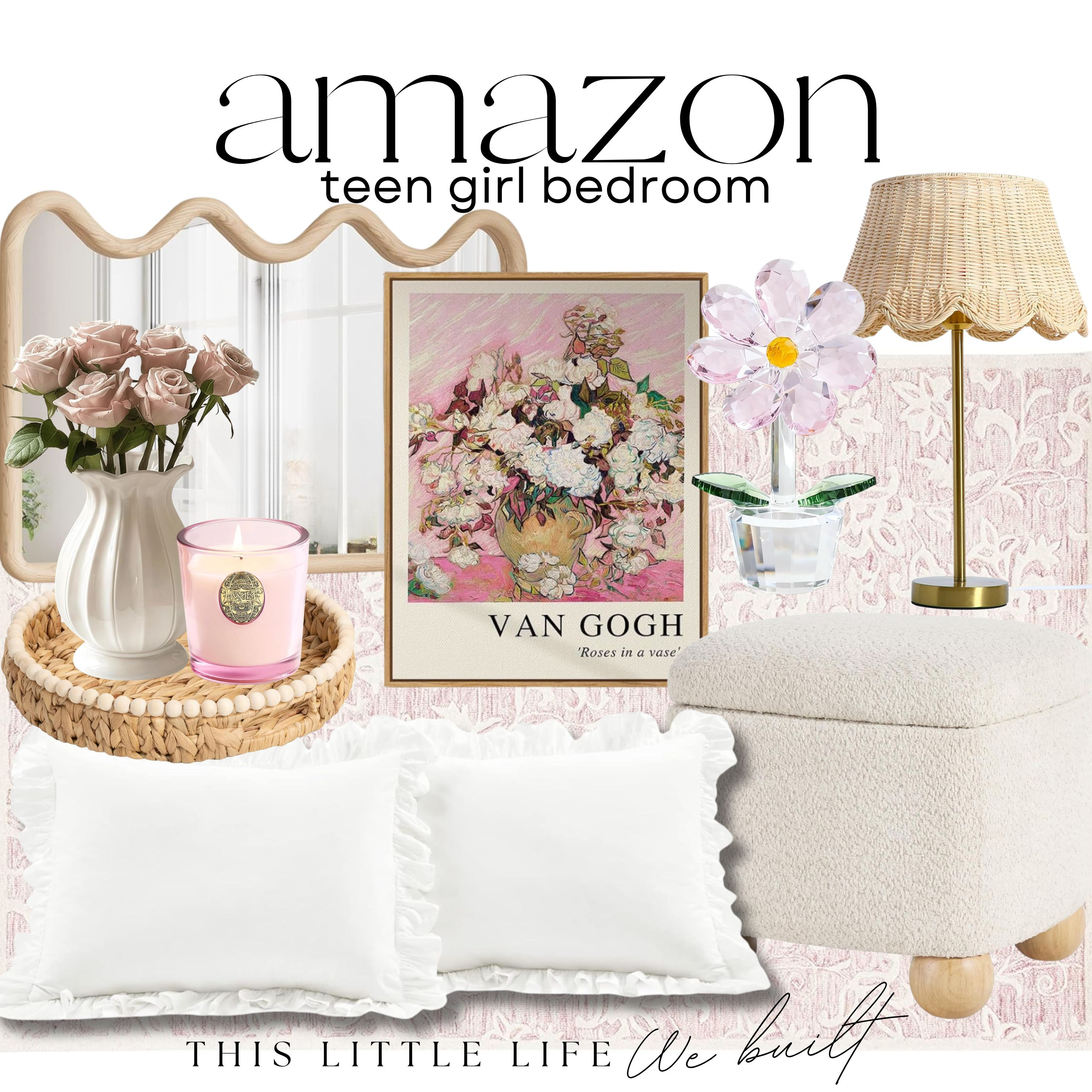 Teen Girl Bedroom Decor from Amazon!
Amazon Home / Neutral Home / Aesthetic Girly Decor / Trendy Home Decor / Vintage Home Decor / LED String Lights / Neon Wall Signs / Cozy Throw Blankets / Decorative Throw Pillows / Accent Wall Art / Photo Clip String Lights / Gallery Wall Prints / Vanity Mirrors / Jewelry Stands / Bedside Table Lamps / Faux Fur Rugs / Aesthetic Posters / Floating Shelves / Trinket Dishes / Makeup Organizers / Desk Decor Accessories / Floral or Bow Bedding / Canopy Bed Curtains / Bulletin Boards / Mini Wall Mirrors / Plush Floor Pillows / Cute Alarm Clocks / Personalized Name Signs / Storage Ottomans / Decorative Baskets 

 #LTKSeasonal #LTKHome #LTKKids