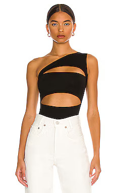 superdown Tori Cut Out Bodysuit in Black from Revolve.com | Revolve Clothing (Global)