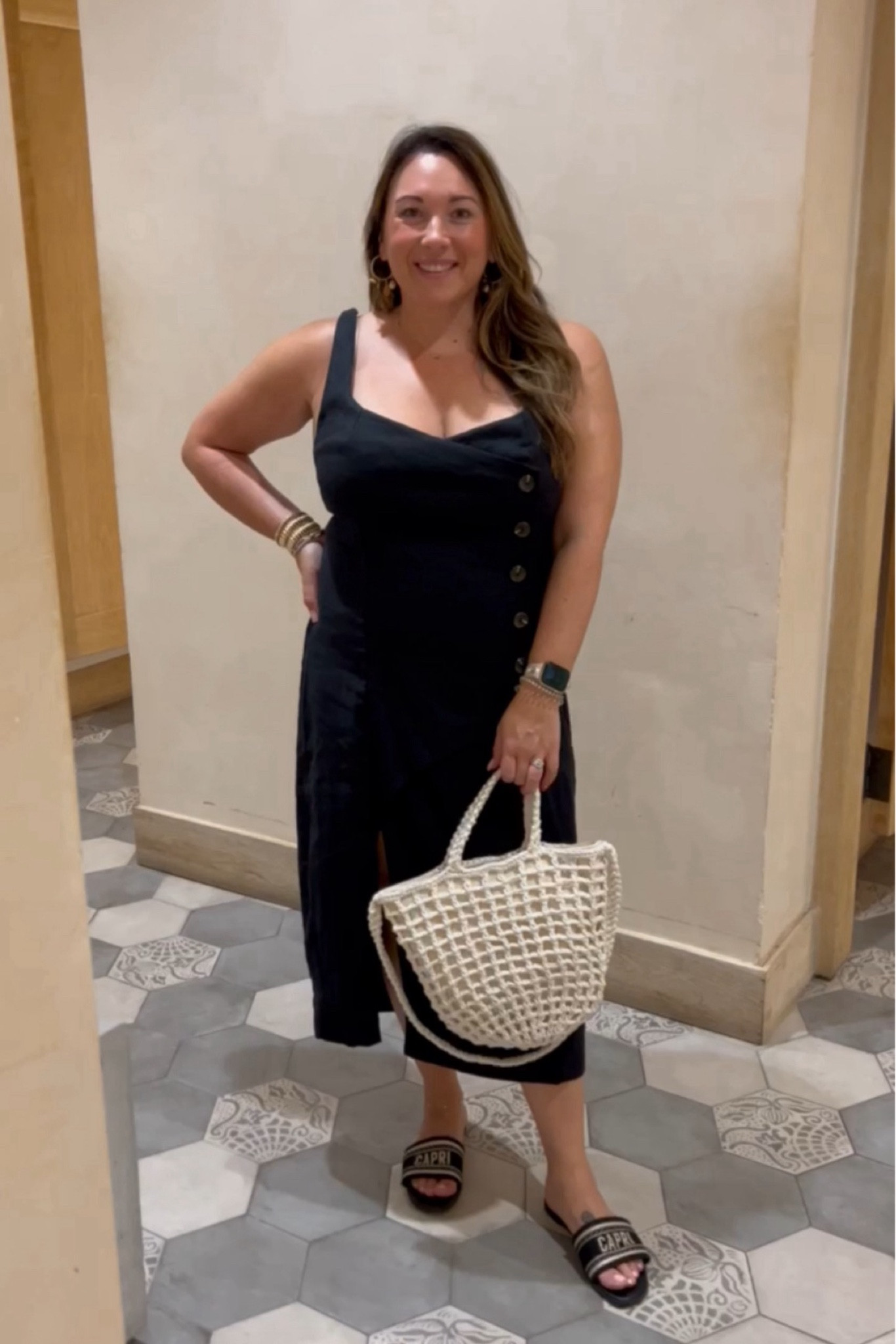 This gorgeous dress is on clearance right now, snag it for $60! Originally $178! 

#LTKFindsUnder100 #LTKSaleAlert #LTKMidsize