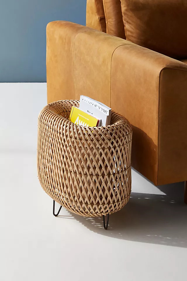 Maldonado Rattan Basket | Anthropologie (US)