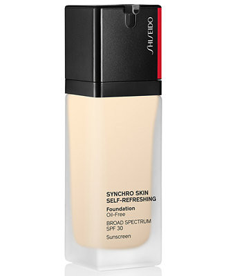 Shiseido Synchro Skin Self-Refreshing Foundation, 1.0 oz - Macy's | Macy's