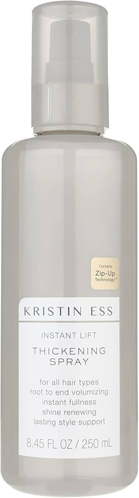 Kristin Ess Hair Instant Lift Thickening Salon Spray for Volume + Fullness on Fine Hair - Shine R... | Amazon (US)