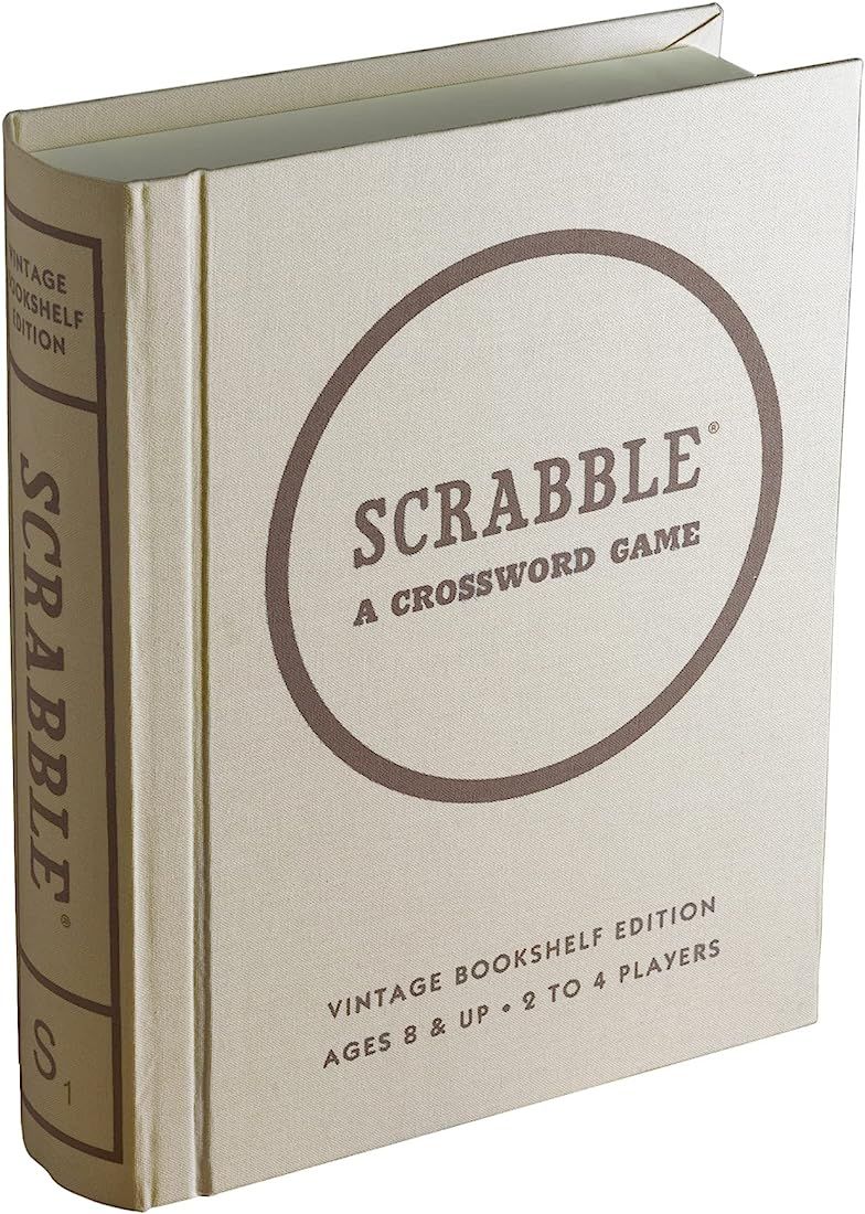 'Winning Solutions Scrabble Vintage Bookshelf Edition | Amazon (US)