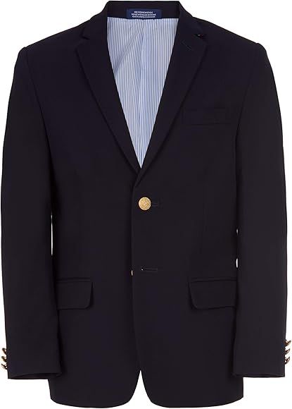 IZOD Boys' Brass Button Blazer Jacket | Amazon (US)