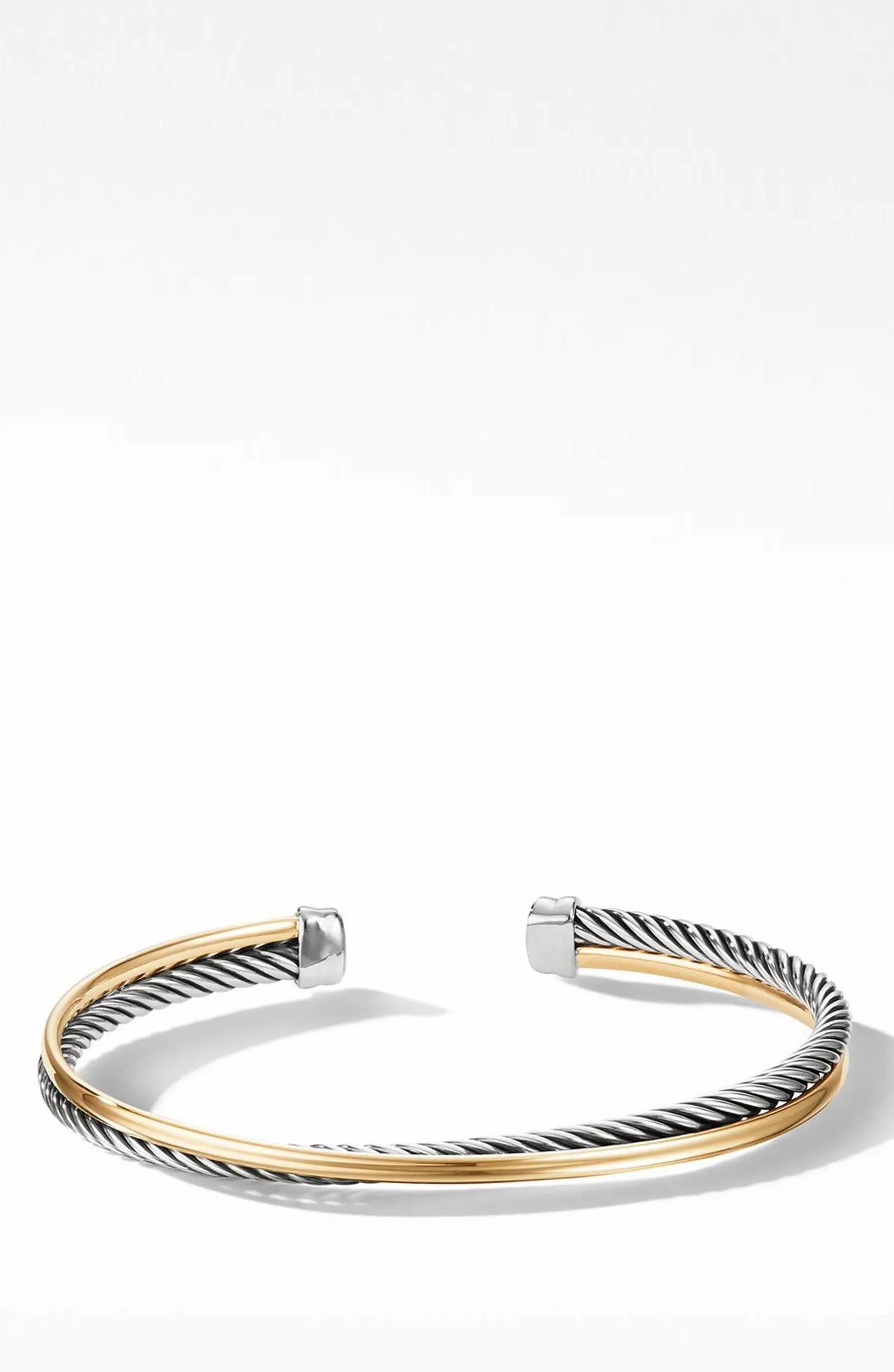 Crossover Bracelet with 18K Gold | Nordstrom