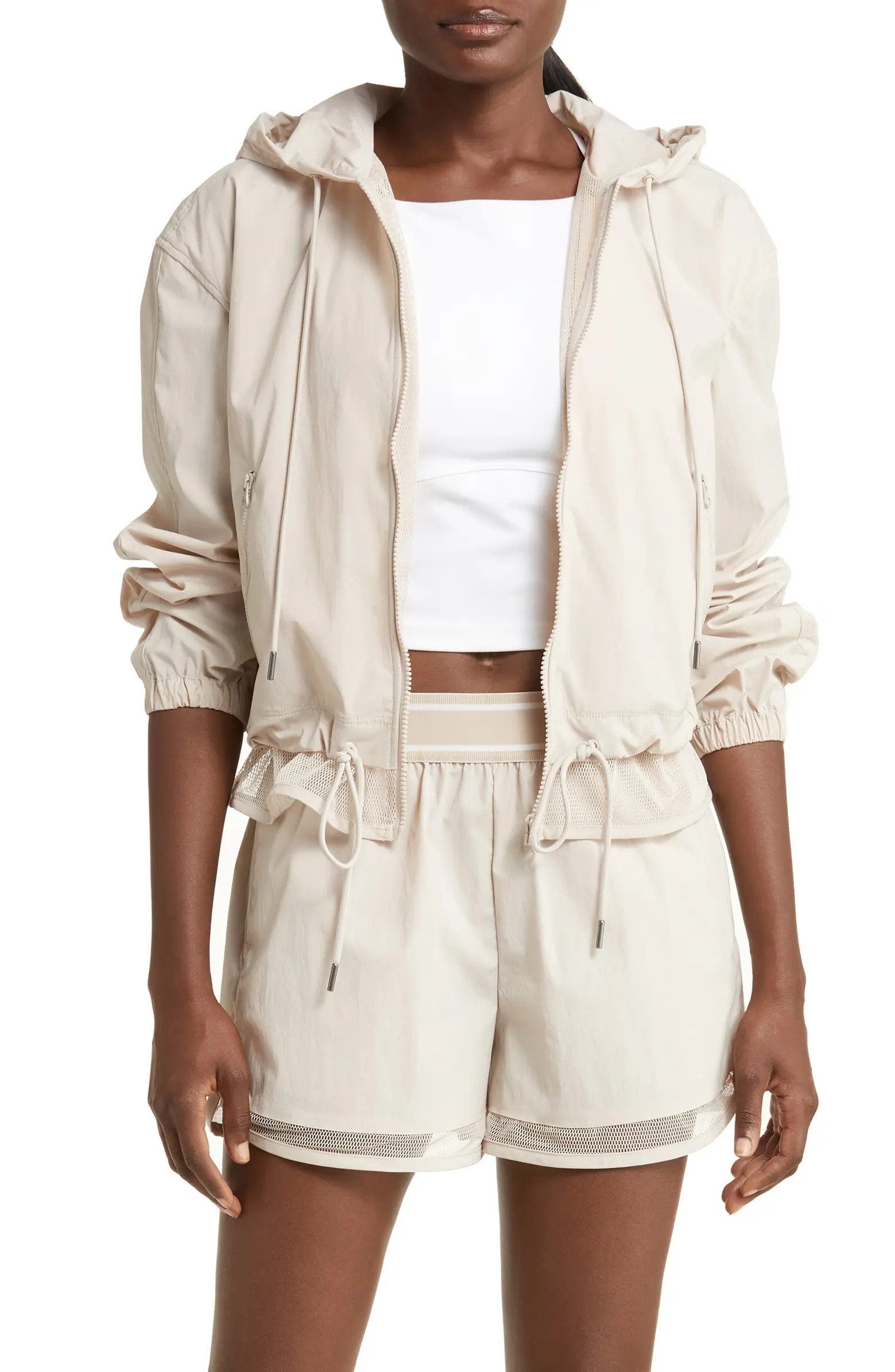Hybrid Ventilated Hooded Jacket | Nordstrom