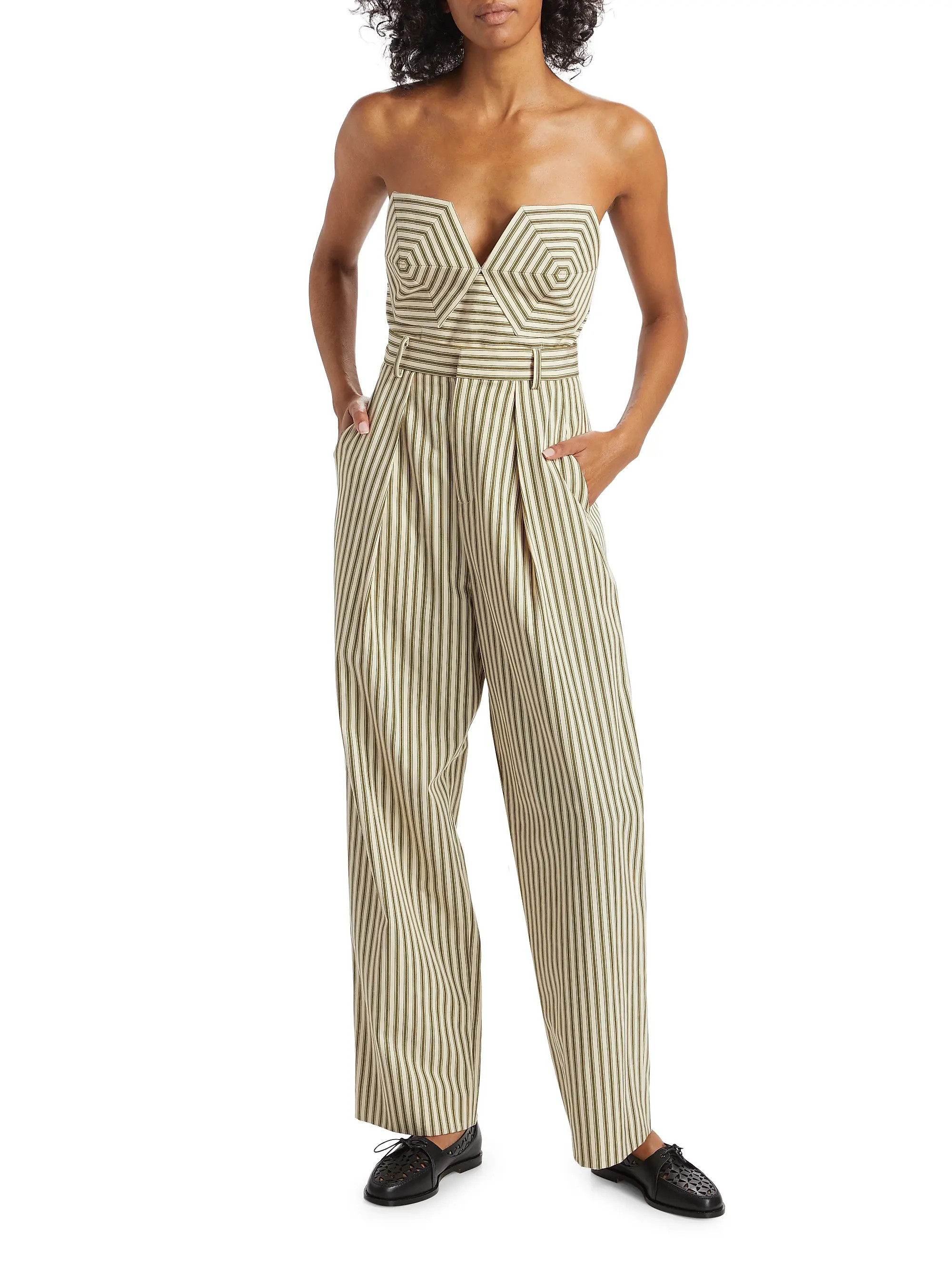 Suki Striped Bustier Top | Saks Fifth Avenue