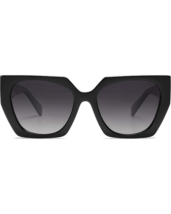 SOJOS Trendy Oversized Polarized Sunglasses Womens Big Square Cateye Sunnies, Lentes de sol para ... | Amazon (US)