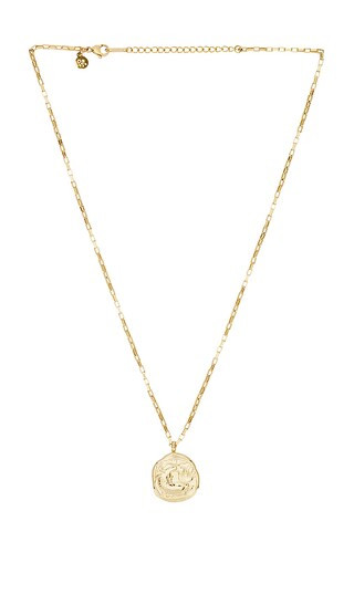 Horoscope Charm Necklace in Gold | Revolve Clothing (Global)