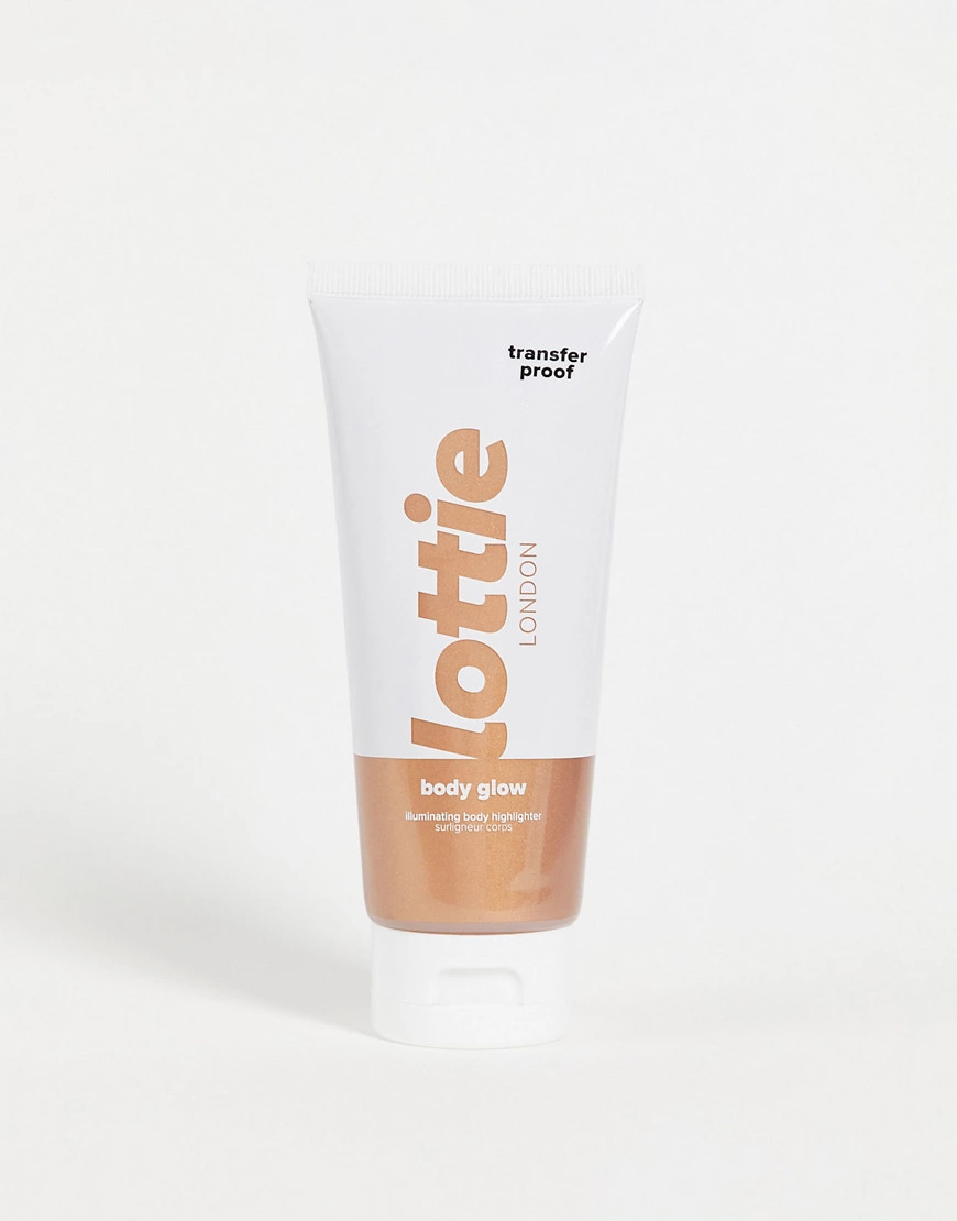 Lottie London Body Glow Highlighter - Bronze-Gold | ASOS (Global)