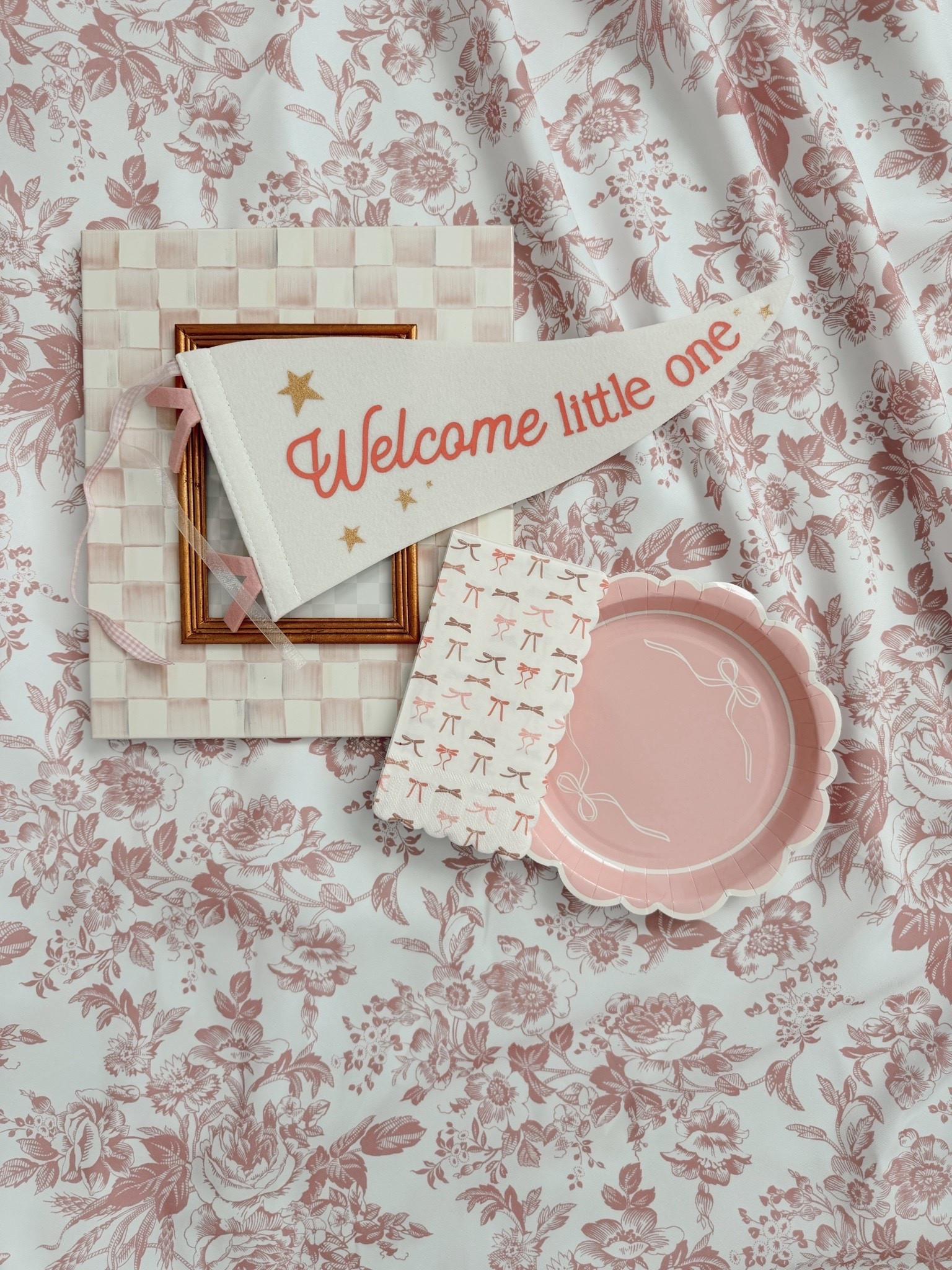 Bow paper plates, bow napkins and other adorable details for a baby shower celebrating the Mama and a baby girl! Love the quality of these and how they are easily mixed and matched.

#LTKBaby #LTKmomlife #LTKHome